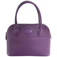 Hermes Violet Bolide 27 cm Bag - handbag with strap