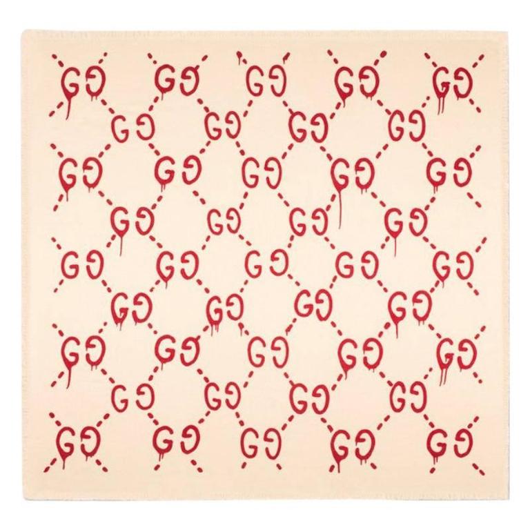 Gucci ghost best sale shawl