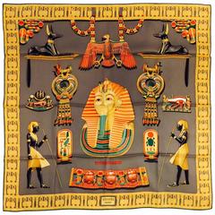 Hermes Tutankhamun Silk Twill 70 cm Carre by Vladimir Rybaltchenko