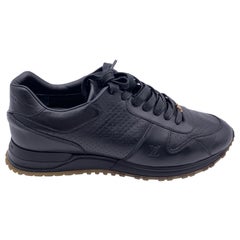 Louis Vuitton x Supreme - Baskets noires à lacets, taille 44