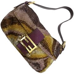 Fendi multitone Beads Baguette Bag