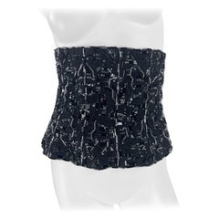1999 Seltenes Alexander McQueen für Givenchy Couture verziertes Laufsteg-Korsett Fr 38