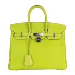 Hermès Birkin Green Calfskin Bag, 2011