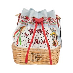 Dolce & Gabbana Bolso de lona multicolor