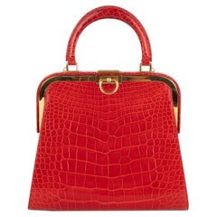 Christian Dior Red Crocodile Bag, 1993