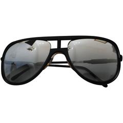 Vintage Alitalia Black Anthracite sunglasses