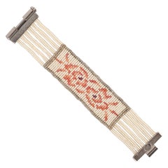 Dior Bracelet de perles en verre épais, années 2000