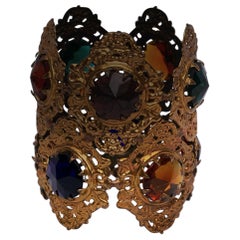 Brazalete dorado de teatro, circa 1920-1930