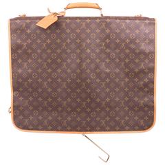 Louis Vuitton Monogram Canvas Portable Bandouliere Garment Suit Travel Bag - bro