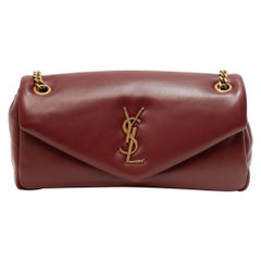 Borsa a Tracolla Saint Laurent Kleiner Calypso Bordeaux von Borsa a Tracolla