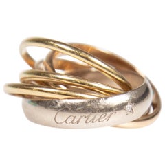 Cartier Gold Trinity Rings