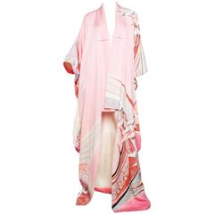 Beautiful Pink Kimono with Metallic Details
