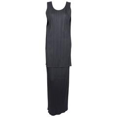 90's Issey Miyake Grey Pleats Set 3