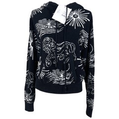 Chanel 2022 New Iconic CC Lions Hoodie