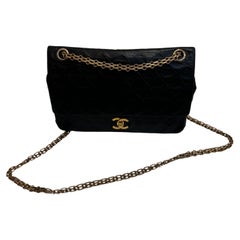 Chanel 2:55 Double Flap w/Re-issue Mademoiselle Chain COA Included