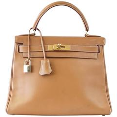 Hermès Vert Criquet Epsom Leather Kelly 28cm Sellier For Sale at 1stDibs