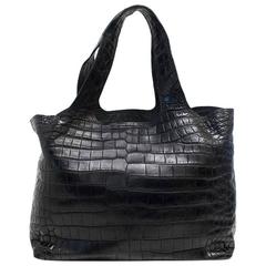 Balmain Crocodile Skin Handbag 