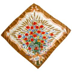 Gucci Vittorio Accornero Spighe Wheat Scarf, 1970s