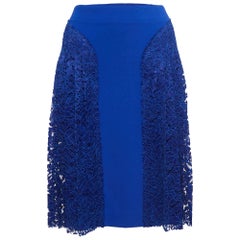 Joseph Gonna a pannelli in crepe e pizzo blu S
