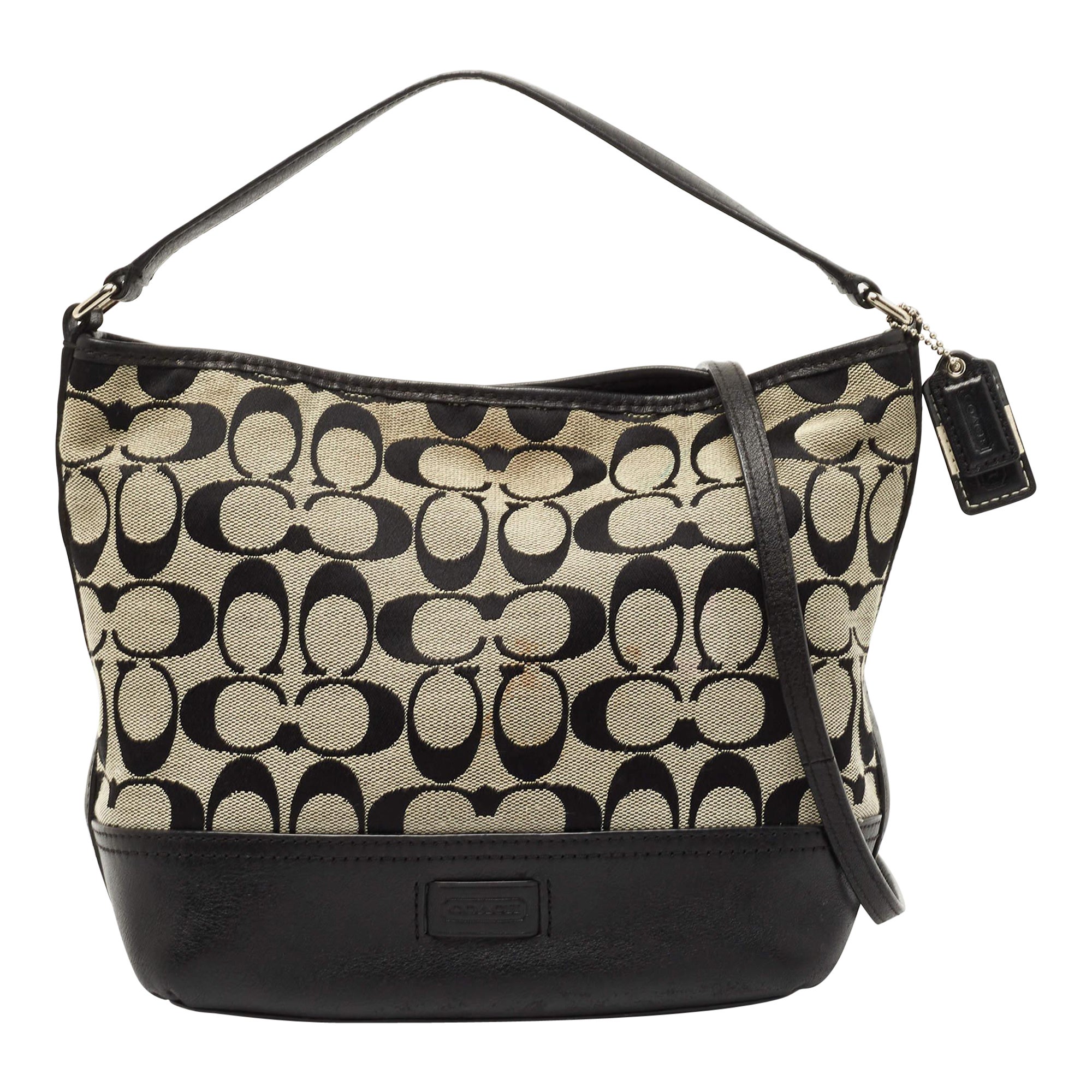Coach canvas messenger bag hotsell