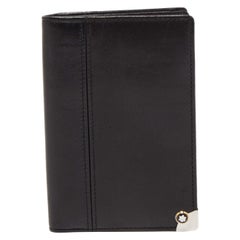 Montblanc Black Leather Business Card Holder