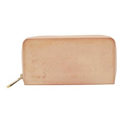 Louis Vuitton Noisette Monogram Vernis Zippy Wallet