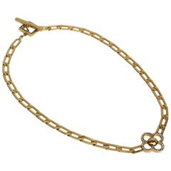 Louis Vuitton Gold Tone Crystal Flower Power Bracelet at 1stDibs