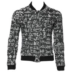 Kenzo Gris Carbón Chaqueta vaquera con logo jacquard y botones S