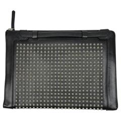 Christian Louboutin Romeo Spiked Leather Portfolio