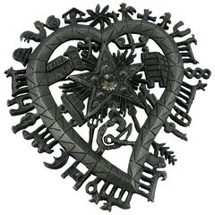 Christian Lacroix Vintage Symbolic Brooch Pendant 10