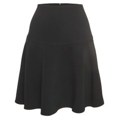 M. Redly - Gonna con orlo svasato in crepe nera M.