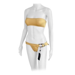 Tom Ford pour Gucci, ensemble deux pièces, soutien-gorge et Bikini non portés, P/E 1997