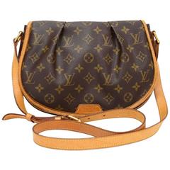Louis Vuitton Menilmontant MM Monogram Canvas Shoulder Bag