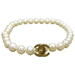 Chanel Classic Faux Pearl Necklace