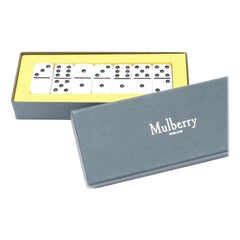 Seltenes MULBERRY Dominoes-Karton-Spielset