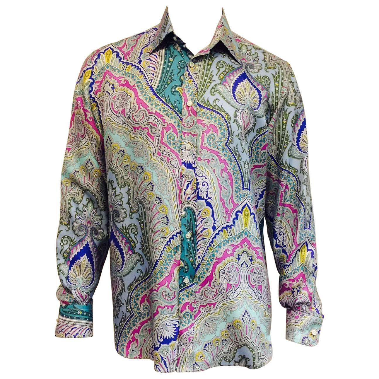 Ralph Lauren Paisley Shirts - 3 For Sale on 1stDibs | polo ralph