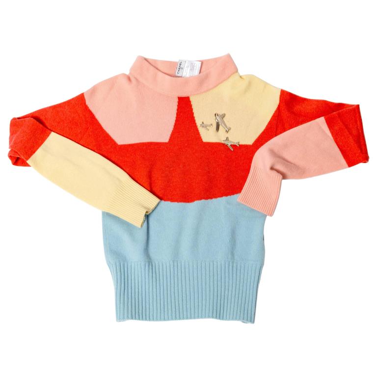Chanel Cashmere Airplane Charm Color 