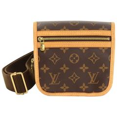 Used Louis Vuitton Bum Bag Bosphore Monogram Canvas Waist Pouch Bag