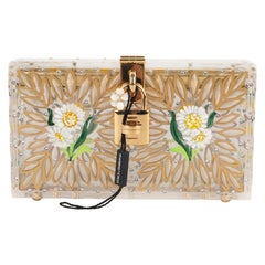 Dolce & Gabbana Transparente Lucite-Handtasche