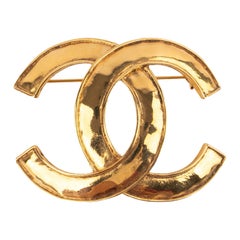 Vintage Chanel CC Brooch Spring, Spring-Summer 1994