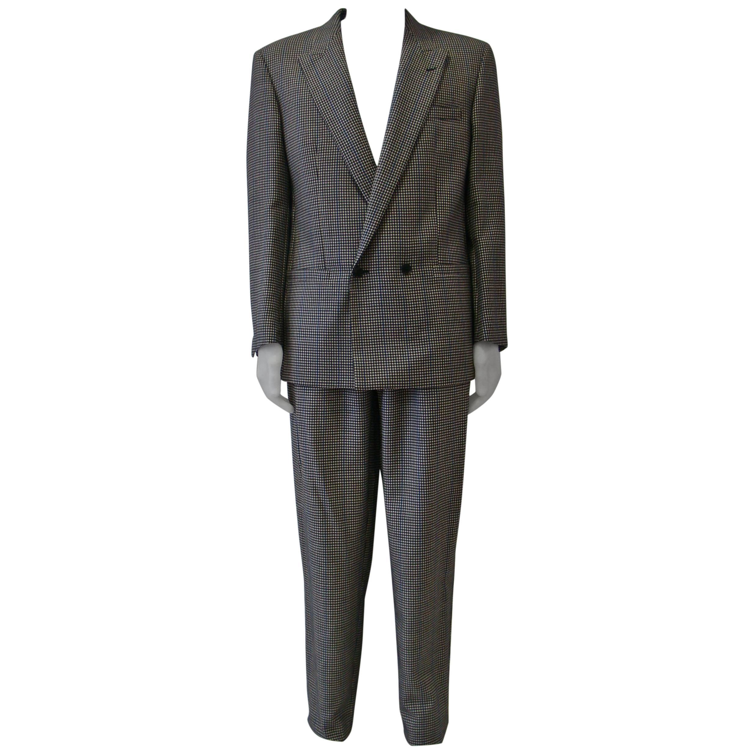 Istante By Gianni Versace Mens Suit Fall 1992 For Sale