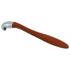 Hermes Vintage Leather Handle Bottle Opener 4