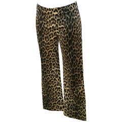 1980s Moschino Cheetah Jeggings