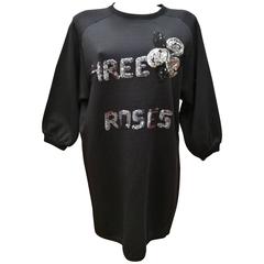 Vintage Iceberg Maxi Pull - Dress "Three Roses" 3