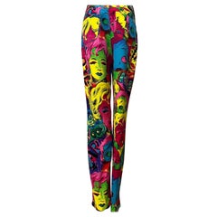 Versace Jeans Couture raro pantalone passerella 1991
