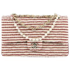 Chanel Coco Sailor Flap Bag Quilted Jersey Medium