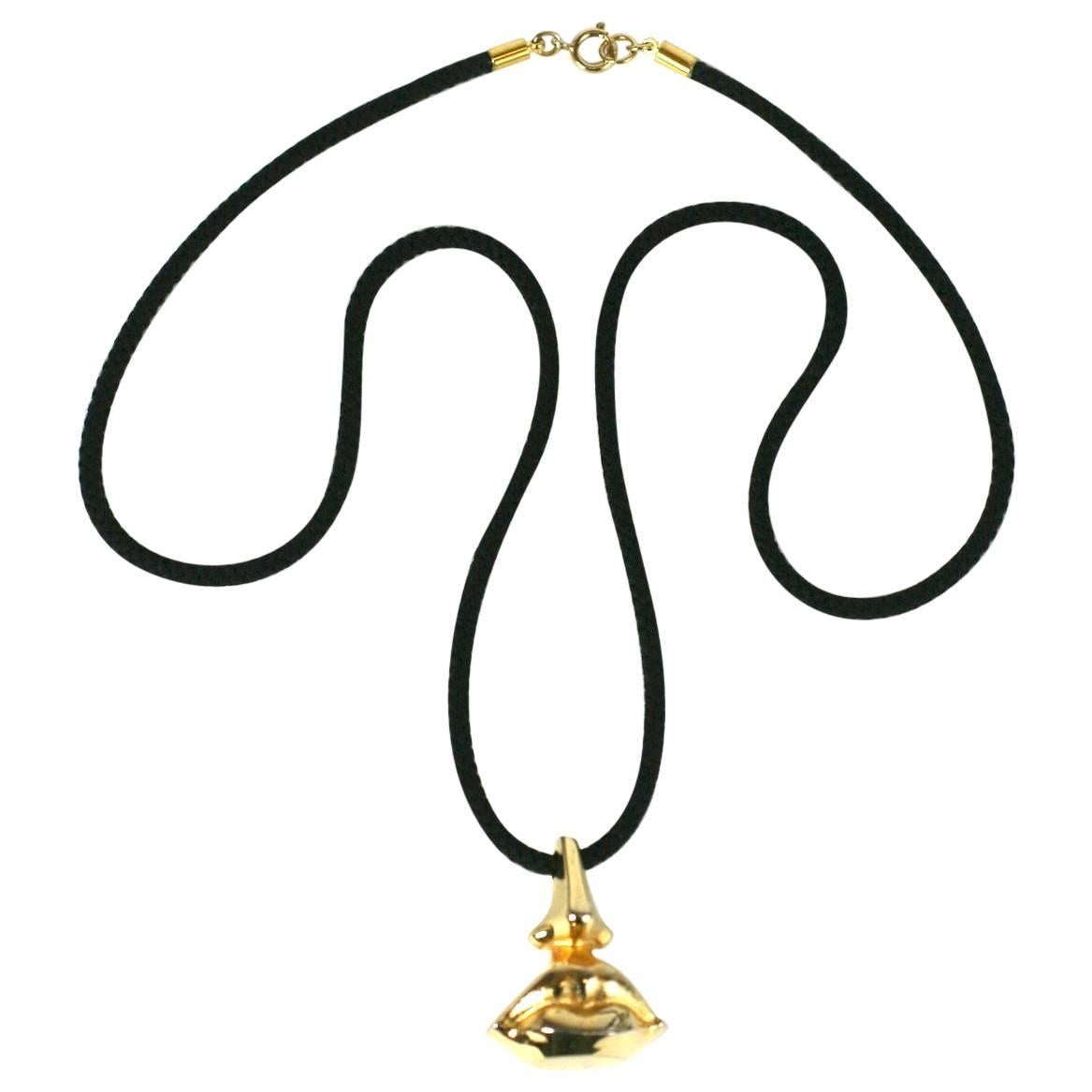 Salvador Dali Aphrodite Pendant Necklace