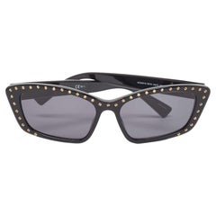 Moschino Black/Gold MOS091/S Studded Cat Eye Sunglasses