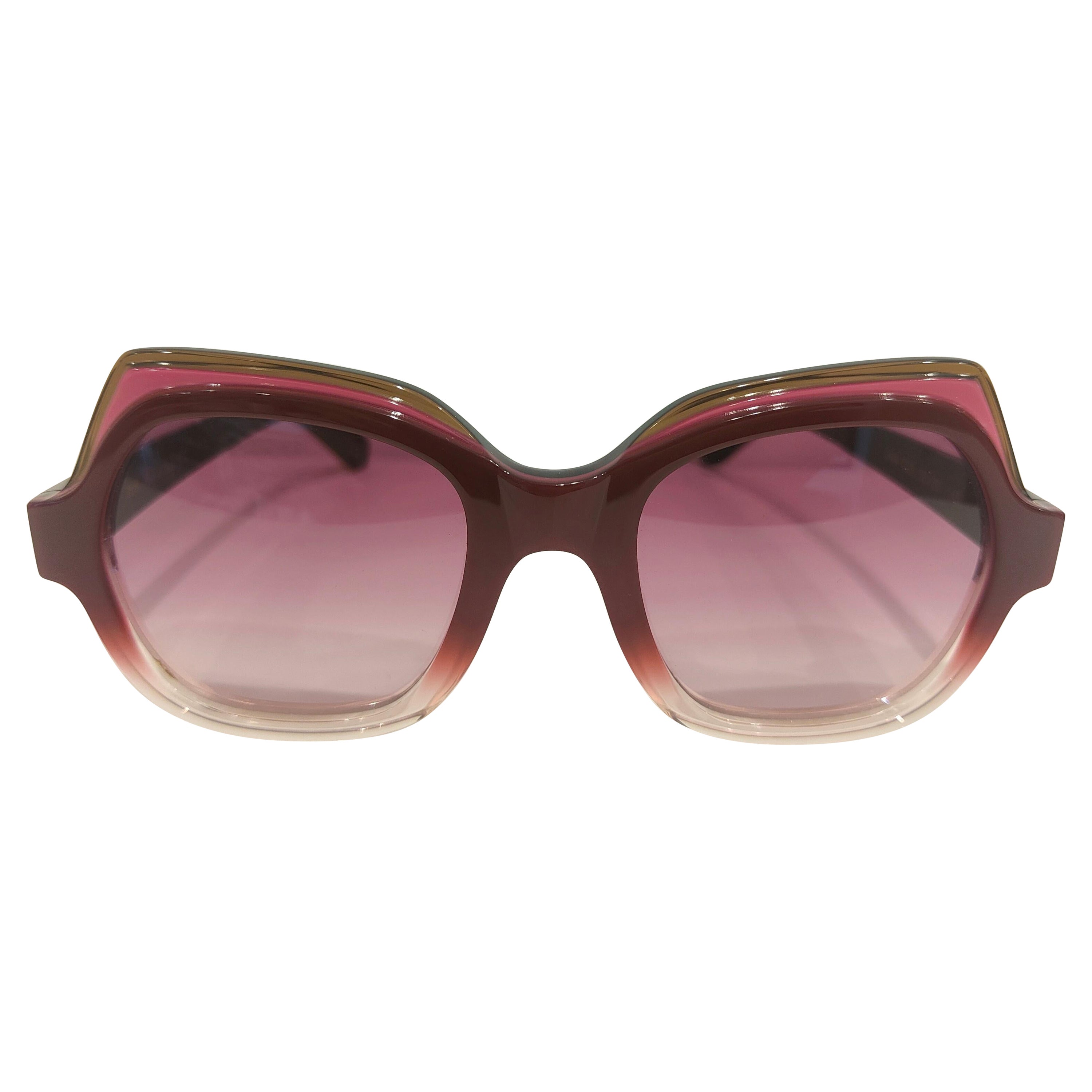 Lunettes de soleil Aru Purple Pink NWOT en vente
