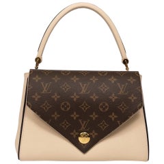 Borsa a Tracolla Louis Vuitton Double V Crema Monogram